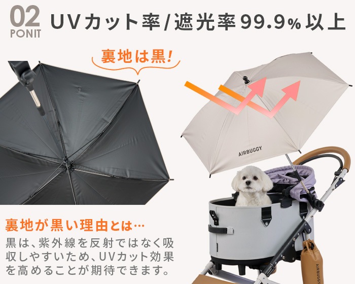 AIRBUGGY UV PROTECT ATTACHMENT UMBRELLA () AD0013 AD0014 2025ǯǥ