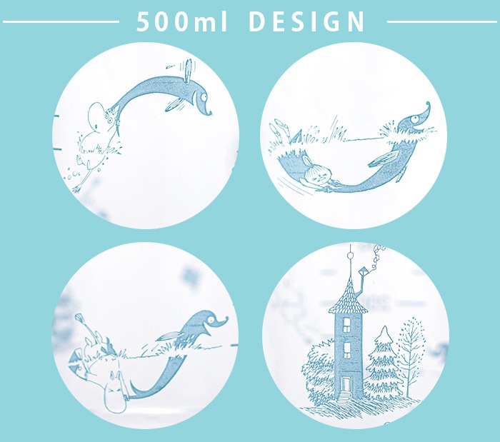 MOOMIN �� SELECT100 �ե��դ����̥��å� 500ml