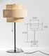 �ϥ⥵ �꡼�ǥ� �ơ��֥���� ��������ʥå� HERMOSA RIEDEN TABLE LAMP WALNUT RN-006WAL
