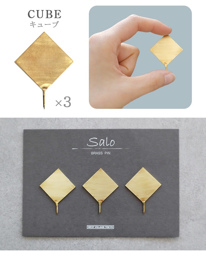 WEST VILLAGE TOKYO SALO BRASS PIN ȥӥåȡ硼  ֥饹 ԥ