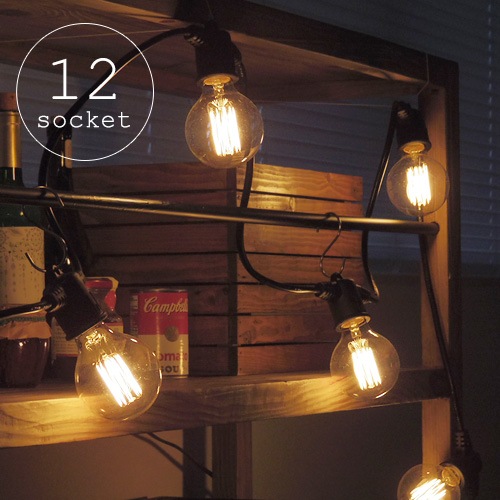 ���ȥ�󥰥��饤�� [12�����å�/�ŵ�ʤ�] Strings Light 12 socket