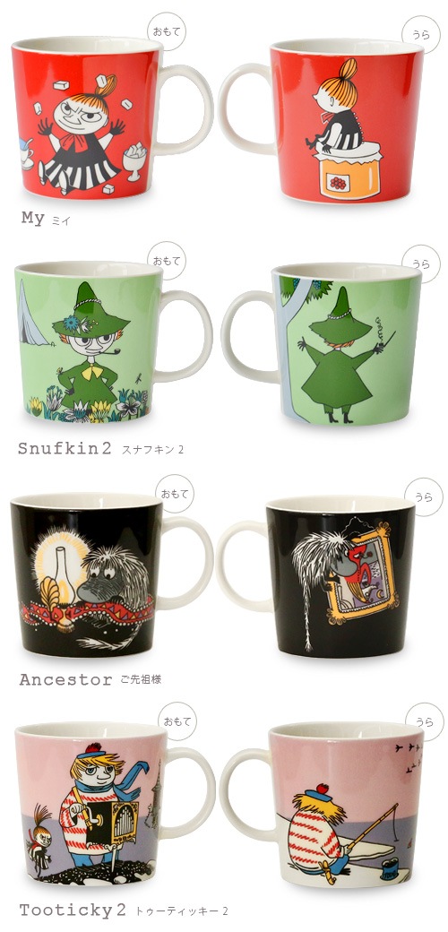 �ࡼ�ߥ� �ޥ� ����ӥ� ARABIA Moomin Mug