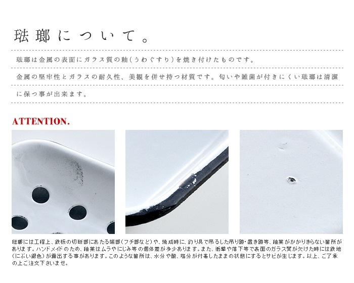 ����ȥ� ���ʥ�륽���ץǥ��å��� DULTON Enameled Soap Dish [ CH13-H490 ]