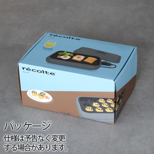 ŵա 쥳 ۥåȥץ졼 ܥꥢޡå recolte Hot Plate RHP-1