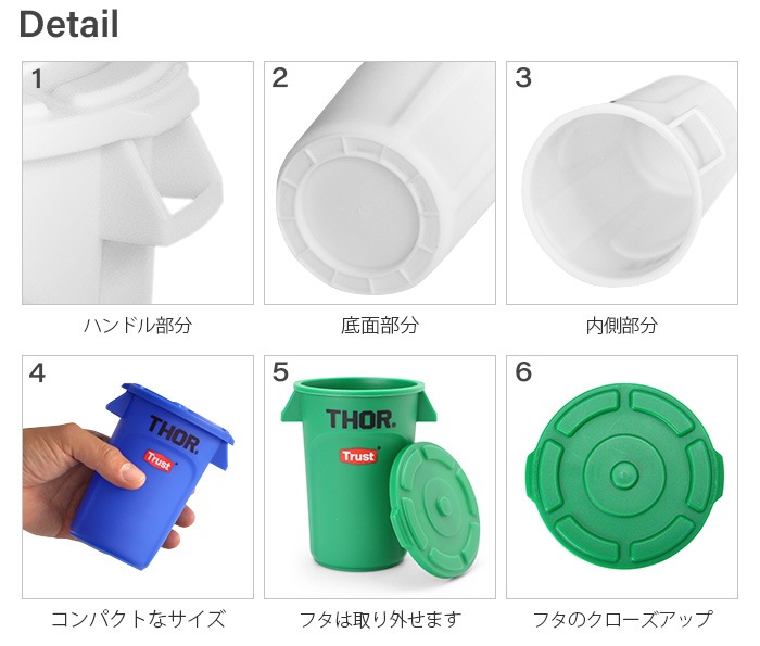 THOR MINI ROUND CONTAINER DC 3�ĥ��å� ���� �饦��ɥ���ƥʡ��ߥ� 2023ǯver.