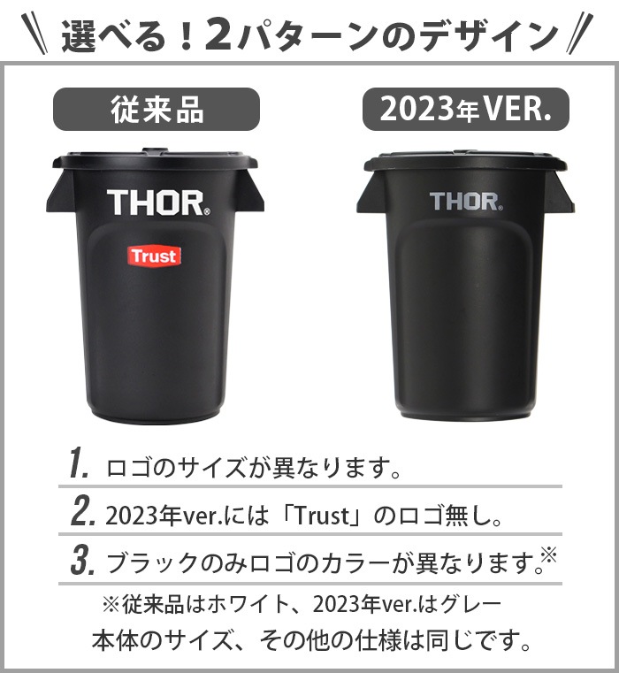 THOR MINI ROUND CONTAINER DC 3�ĥ��å� ���� �饦��ɥ���ƥʡ��ߥ� 2023ǯver.