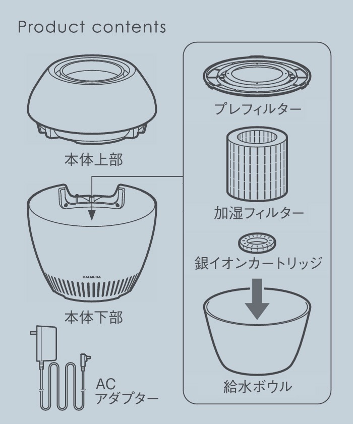 2025ǯǥ Хߥ塼 쥤 ü   BALMUDA Rain AHM01JP Wi-Fiб