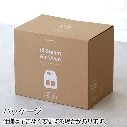 ָꥭåХårecolte ϥ२֥ 쥳 Hi Steam Air Oven RAO-3