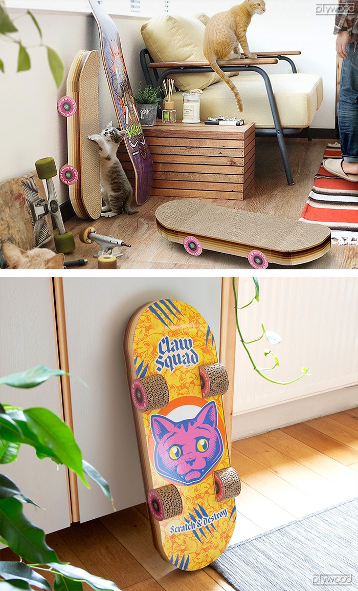 å桼 å å ȥܡ suck uk Cat Scratch Skateboard