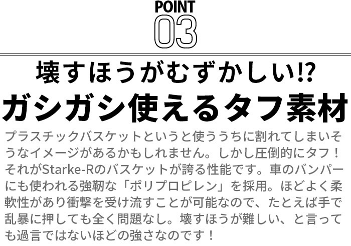   Хå  18L Starke-R Type Basket STR-465