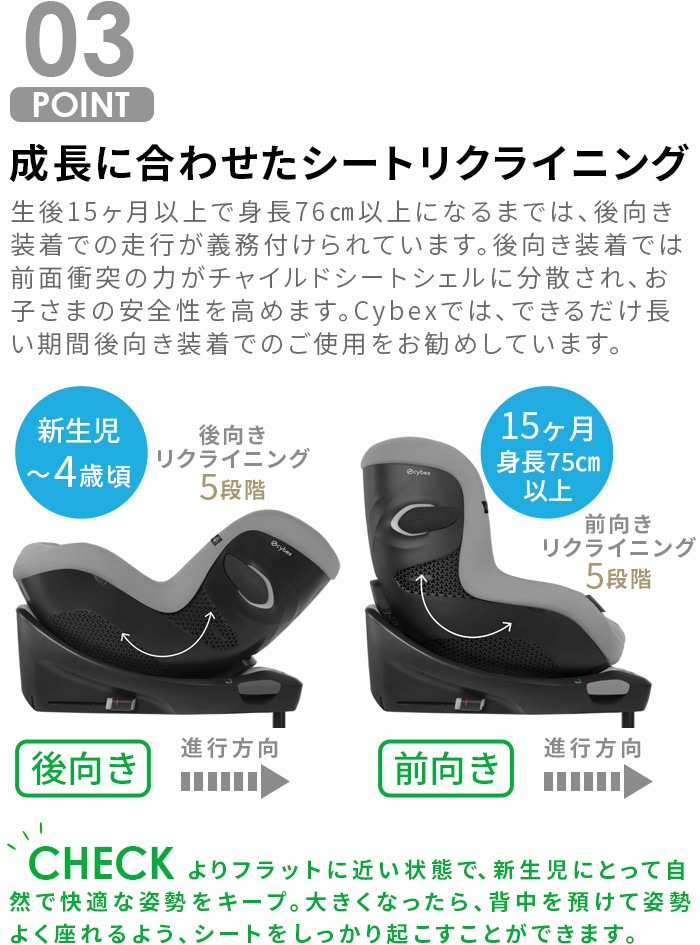 �����٥å��� �������� cybex SIRONA Gi i-Size 2025Ver.
