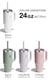 Hydro Flask TRAVEL TUMBLER CLEAR LID 24oz