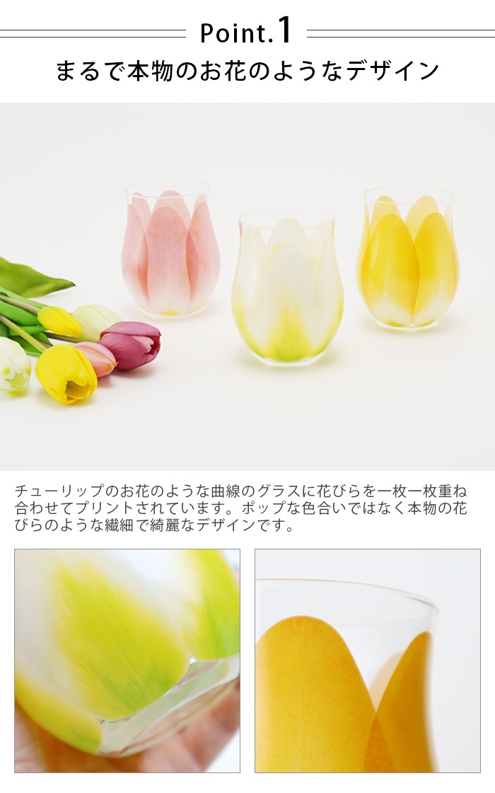 Floyd TULIP GLASS 2pc ե 塼å 饹 2