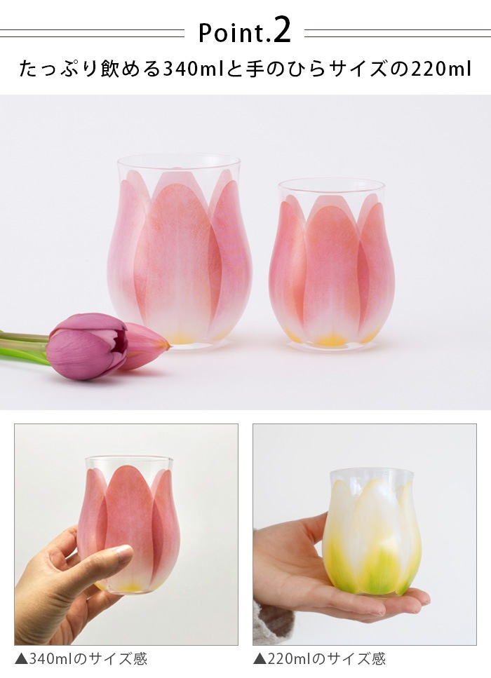 Floyd TULIP GLASS 2pc ե 塼å 饹 2