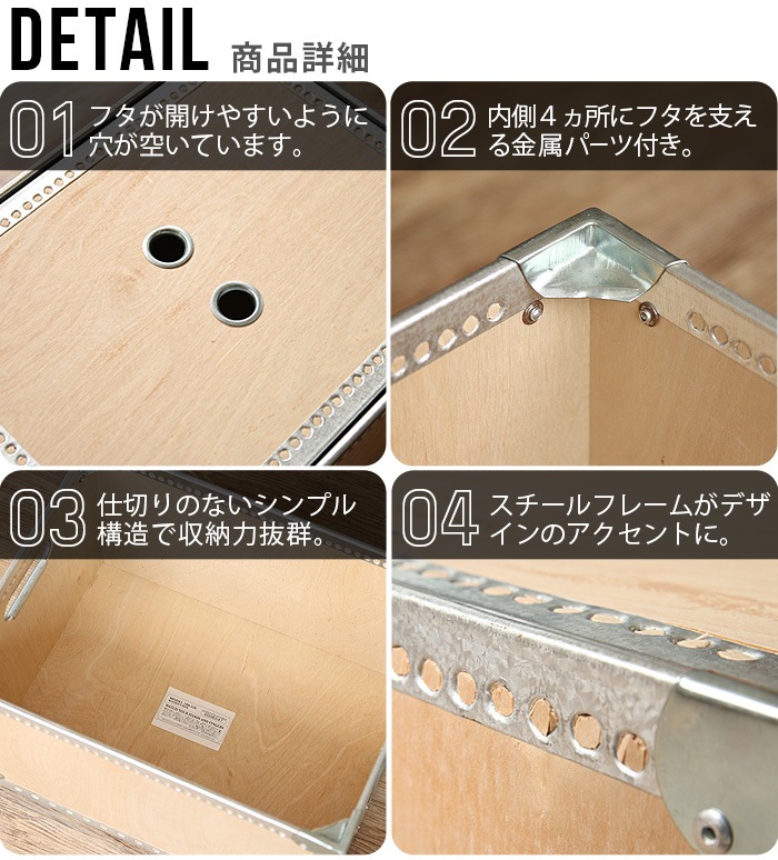 ����ȥ� ���åǥ�ܥå��� M������ DULTON WOODEN BOX M