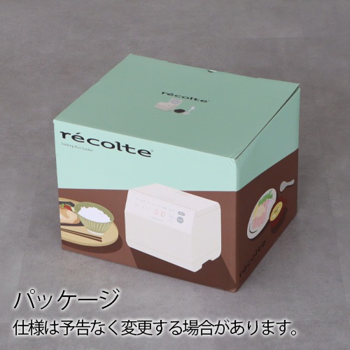 쥳 å󥰥饤å recolte Cooking Rice Cooker RCR-2