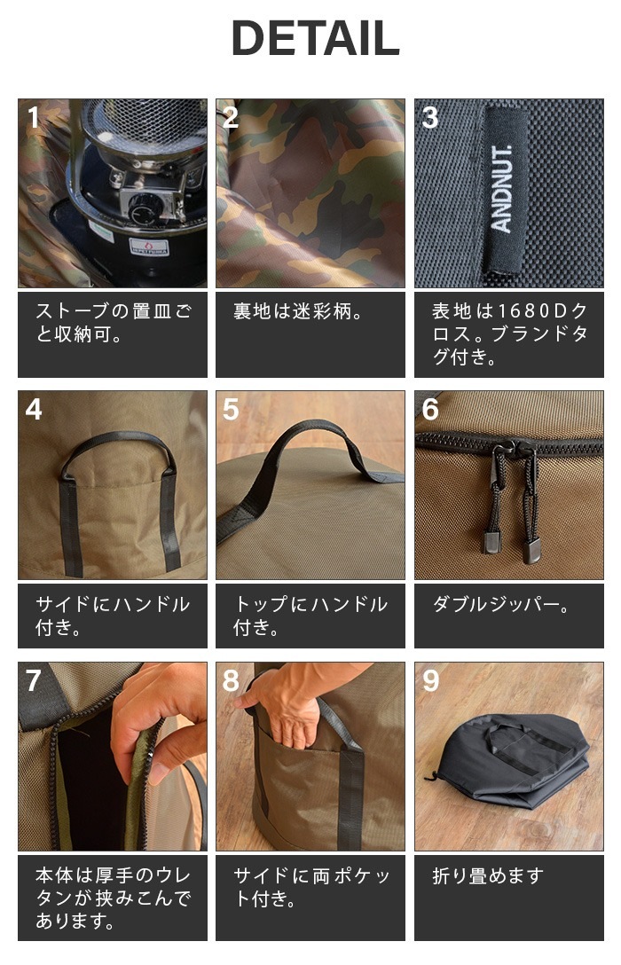 NUT OILSTOVE CARRYBAG Ssize[for FH] ɥʥå 륹ȡ֥꡼Хå