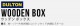����ȥ� ���åǥ�ܥå��� L������ DULTON WOODEN BOX L