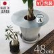 �������� �᥿��ץ�󥿡��ơ��֥� oLAND METAL plantertable [ ľ��48cm �ۥ磻�ȥ���С� ]