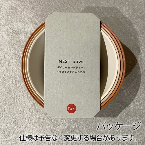 ���å� �ͥ��� �ܥ��� 4�����å� tak. NEST BOWL JTN-0740