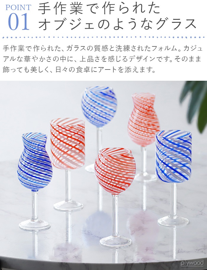 ޥ֥ ѥ 饹 amabro SPIRAL GLASS