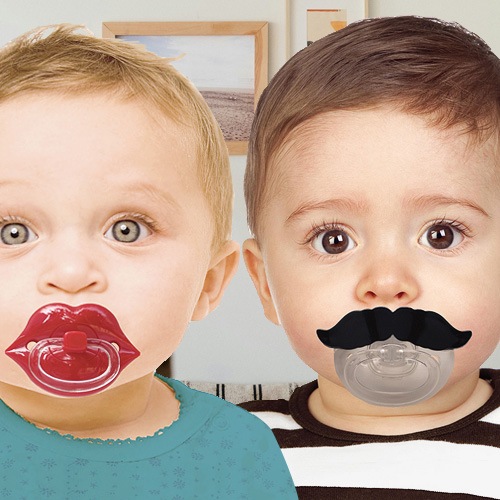 ॹå ѥե bitten Moustache Pacifier