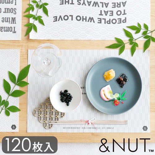 &NUT PAPER PLACE MAT ver.3 ɥʥå ڡѡץ졼ޥå 120