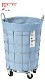 BRID DENIM LAUNDRY ROUND BASKET WITH CASTER [33L ���㥹�����դ�]