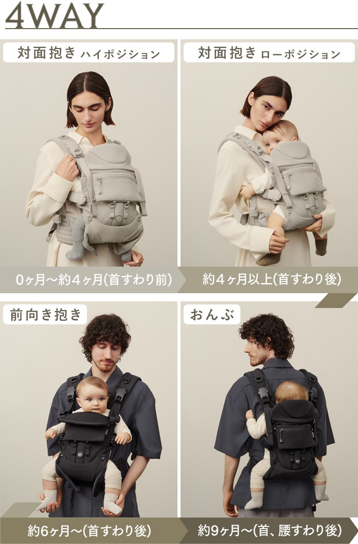 ��������Ź AIRBUGGY ����ե� ����ץ꡼�ȥ��å� BABY CARRIER A.B.C COMFO COMPLETE SET