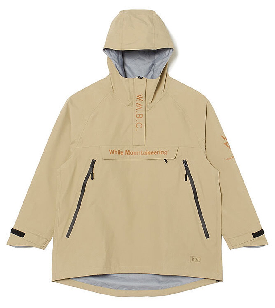 White Mountaineering ANORAK RAIN JACKET BC2073204 �ۥ磻�ȥޥ���ƥ˥���� ���Υ�å� �쥤�󥸥㥱�å�