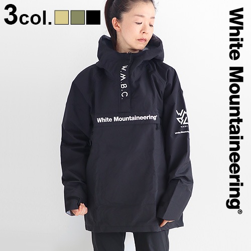 White Mountaineering ANORAK RAIN JACKET BC2073204 �ۥ磻�ȥޥ���ƥ˥���� ���Υ�å� �쥤�󥸥㥱�å�