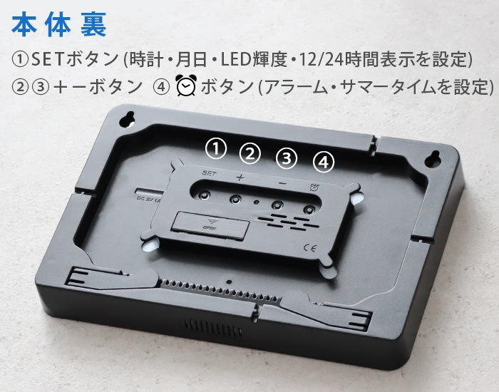 SLOWER LED CLOCK Rico [ۥ磻/֥å]  LEDå ꥳ