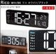 SLOWER LED CLOCK Rico [ۥ磻/֥å]  LEDå ꥳ
