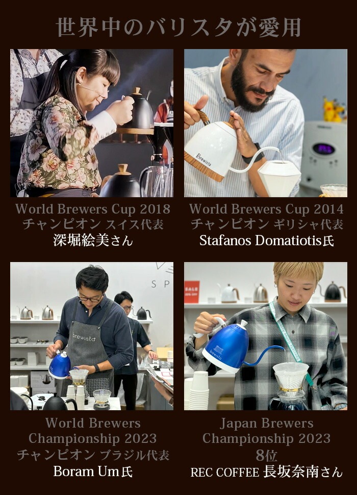 ֥塼 ƥ ͥå Хꥢ֥륱ȥ  Brewista Artisan Gooseneck Variable Kettle [0.6L] 