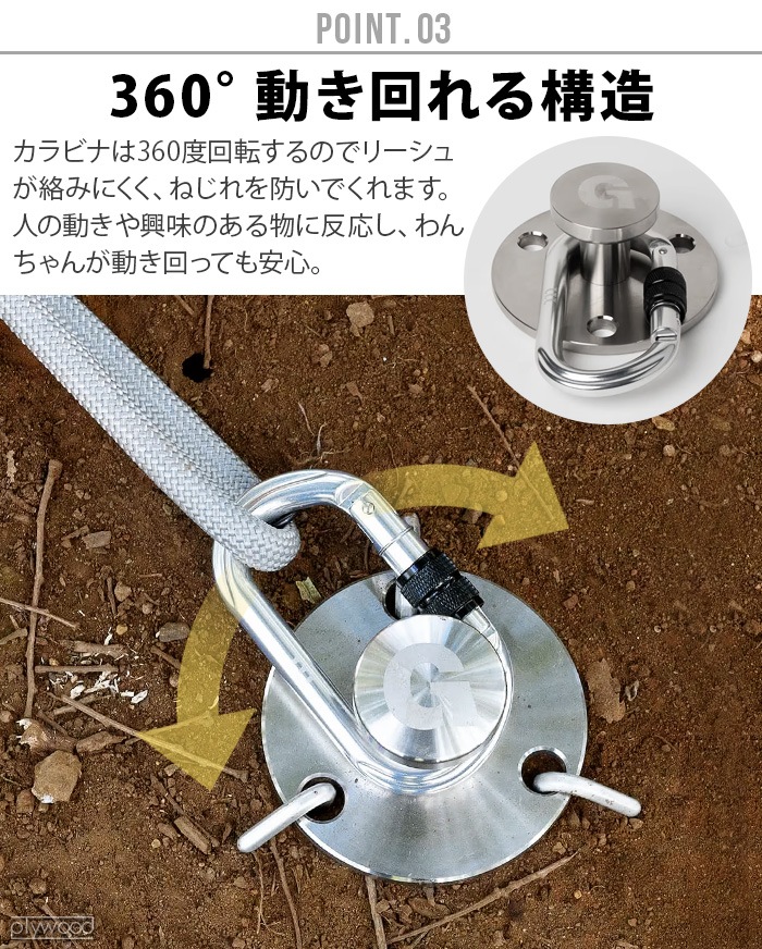  ɥåܥ顼 gris DOG BOLLARD DG0190SL