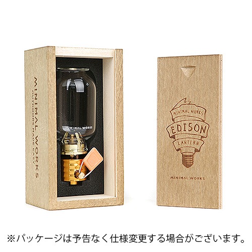 MINIMAL WORKS Edison Lantern ߥ˥ޥ  󥿥 ե˥㡼 MGLI-EL001-GO0GD