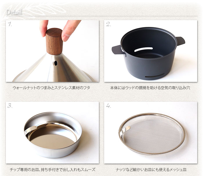 ���ڥ륫 �ơ��֥� �ȥå� ���⡼���� APELUCA TABLE TOP SMOKER