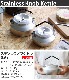 �ȥ�󥮥� ���ƥ�쥹�Υ֥��ȥ� 0.6L TRANGIA Stainless Knob Kettle
