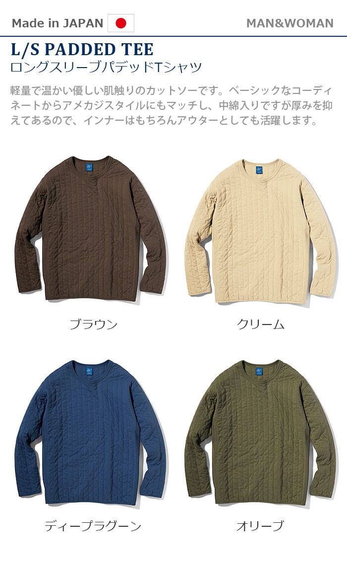 Good On LS PADDED TEE å   ꡼ ѥǥå T