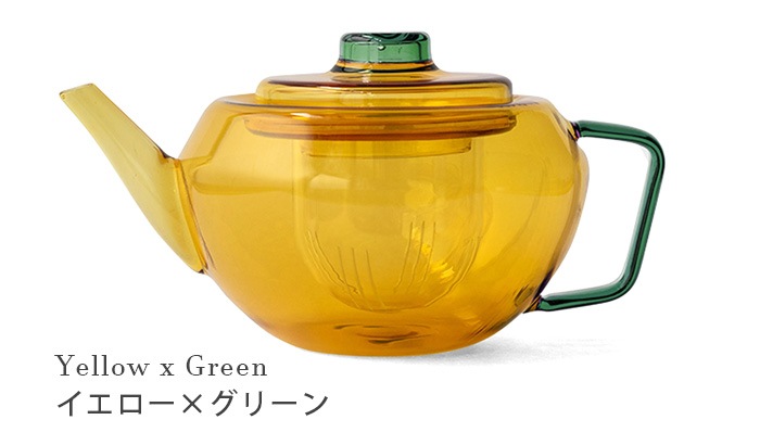 ޥ֥ 饹ƥݥå ġȡ ꡼ amabro GLASS TEA POT TWO TONE SERIES