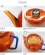 ޥ֥ 饹ƥݥå ġȡ ꡼ amabro GLASS TEA POT TWO TONE SERIES
