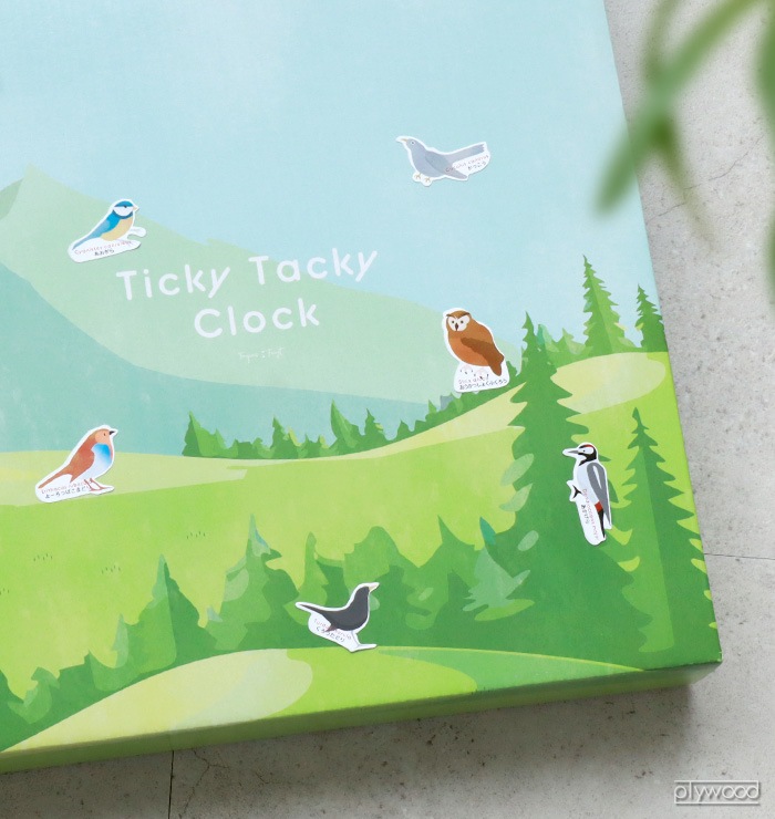 Ticky Tacky clock �ƥ��å��� ���å��� �����å�