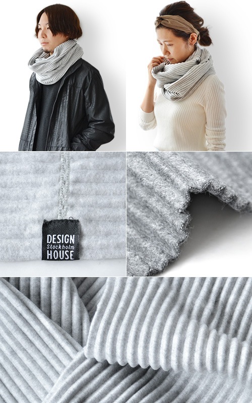 �ǥ�����ϥ��� ���ȥå��ۥ�� �ץ꡼�� ���̡��� DESIGN HOUSE Stockholm Pleece SNOOD