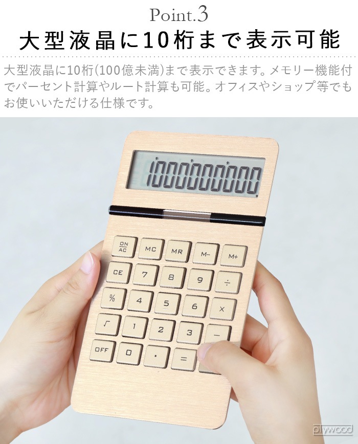 DETAIL 10 Digit Ingot Calculator 1581