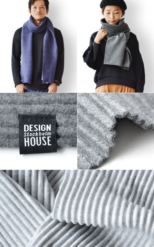�ǥ�����ϥ��� ���ȥå��ۥ�� �ץ꡼�� ���� �������� DESIGN HOUSE Stockholm Pleece LONG SCARF