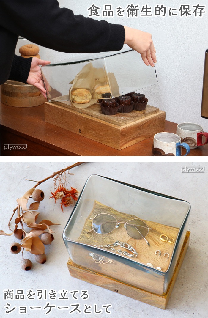 �ҥ� �Х� �ǥ��ơ��� ���饹�ɡ��� ��������2 HERE by DETAIL Glass Dome WB-CYL-2