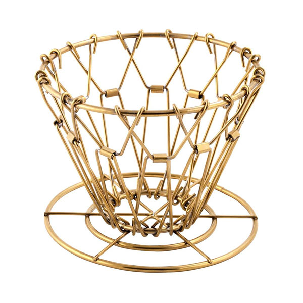 �֥饹����ץ��֥륳���ҡ��ɥ�åѡ� [�������] Brass Collapsible Coffee Dripper