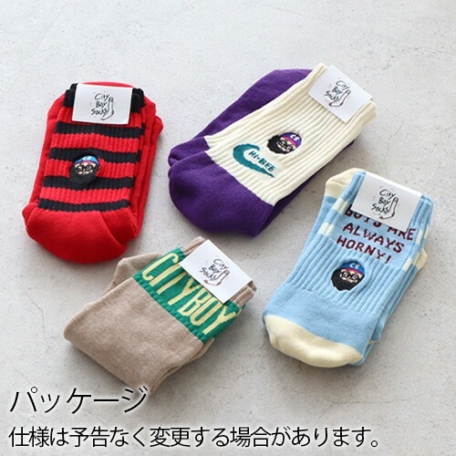 chi-bee Nelson Outdoor Socks ͥ륽 ȥɥ å ARE YOU CITYBOY?? / CITYBOY2 / HORNY / ӥ塼 å / BIG CITY BOY / ܡ å