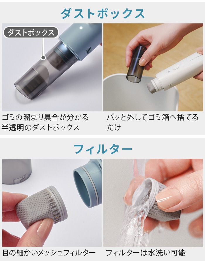 �쥳��� �����ɥ쥹 ���ݥåȥ��꡼�ʡ� recolte Cordless Spot Cleaner RSC-4