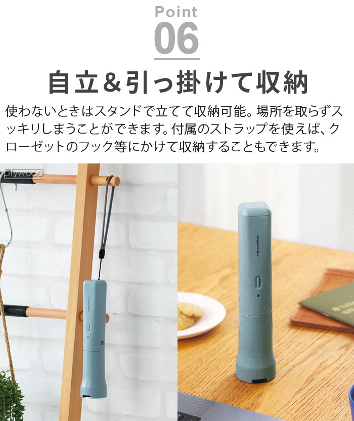 �쥳��� �����ɥ쥹 ���ݥåȥ��꡼�ʡ� recolte Cordless Spot Cleaner RSC-4